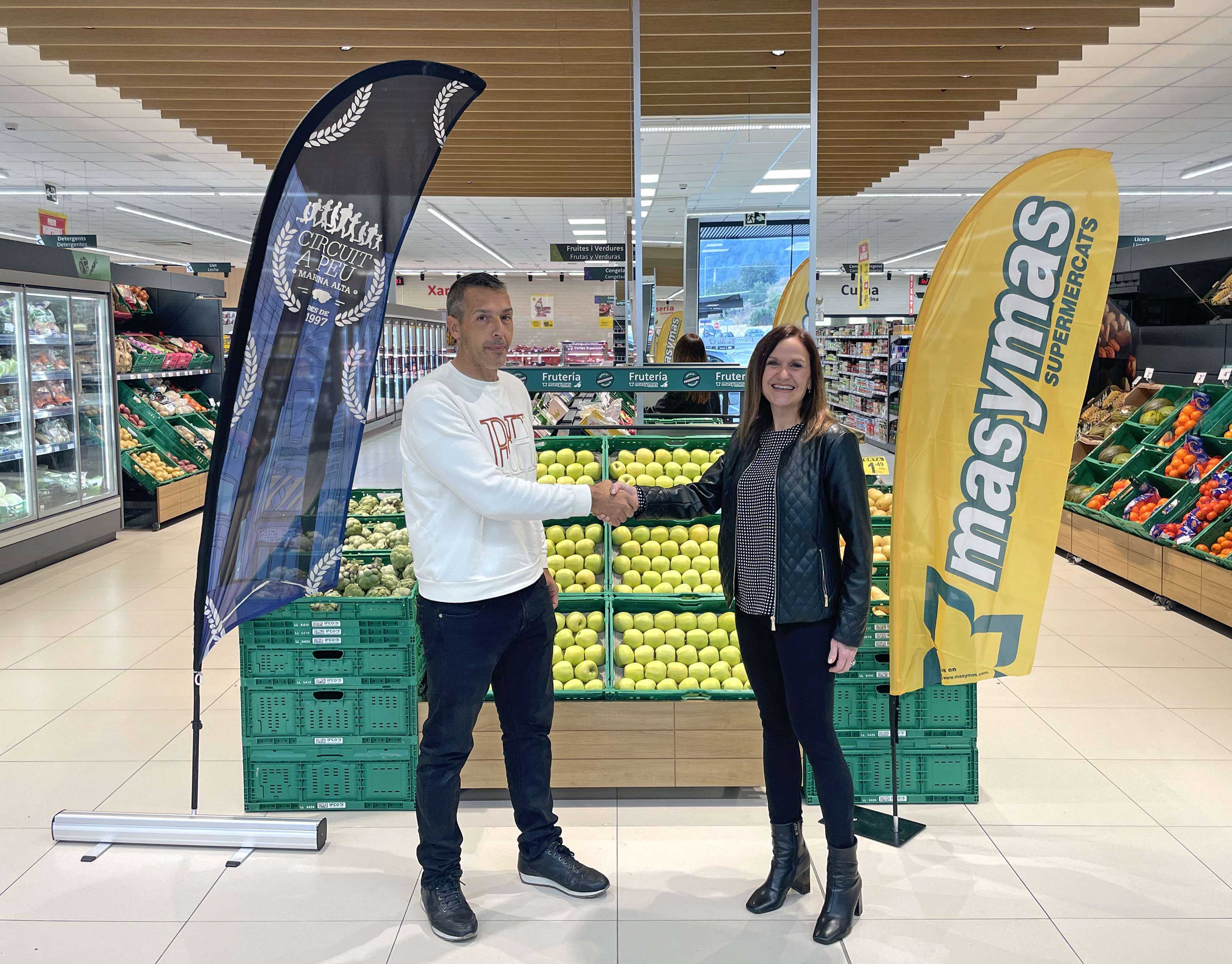 Masymas Supermercados donará el avituallamiento saludable al Circuit a Peu a la Marina Alta