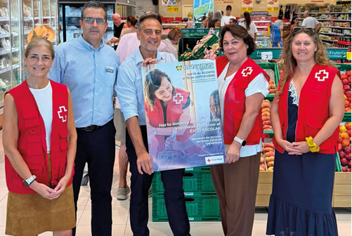 Masymas Supermercados (Juan Fornés) y Cruz Roja lanzan una campaña para reforzar el proyecto ‘Promoción de Éxito Escolar’ en la Comunidad Valenciana
