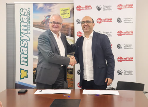 Masymas Supermercados y la FPV firman el convenio de colaboración de 2024