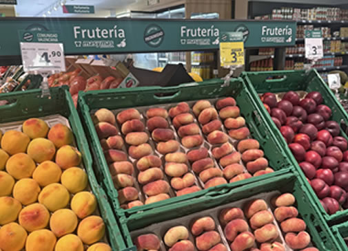 Masymas Supermercados (Juan Fornés Fornés) comprará 450 toneladas de fruta de verano a productores de la Comunidad Valenciana para reforzar su apuesta por el producto local