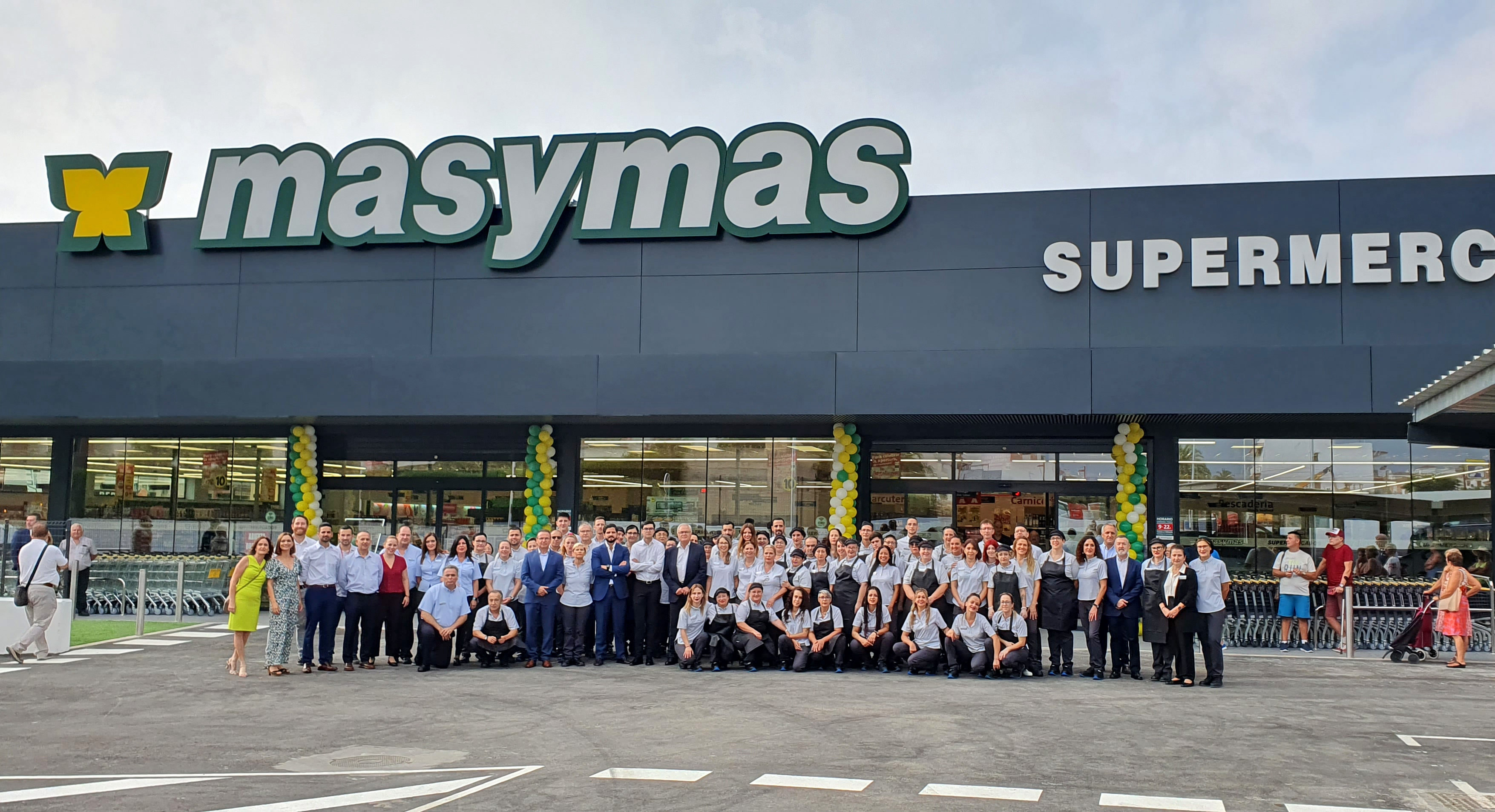 Masymas supermercados (Juan Fornés Fornés) inaugura su primer supermercado en Peñíscola