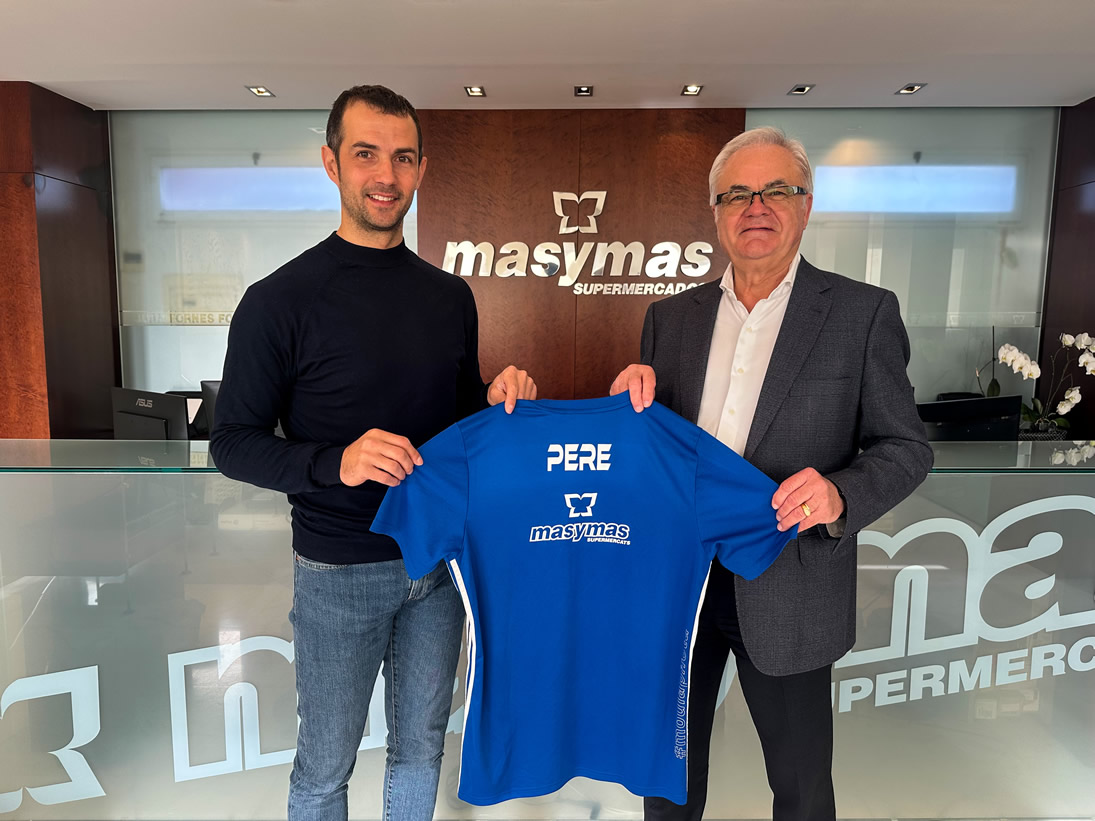 Masymas renueva el patrocinio al pilotari Pere Ribes