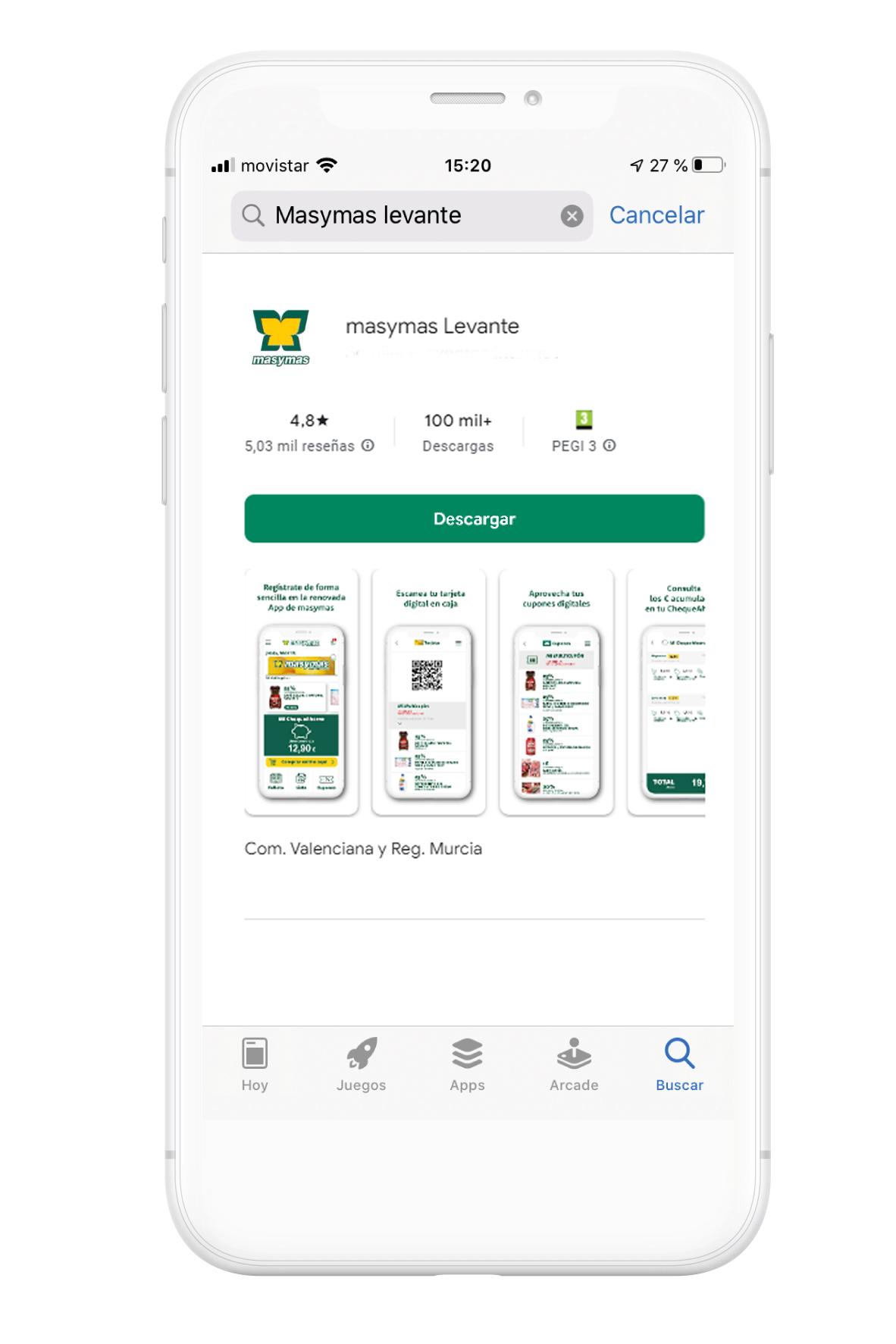 ¿Cómo utilizar la App masymas?